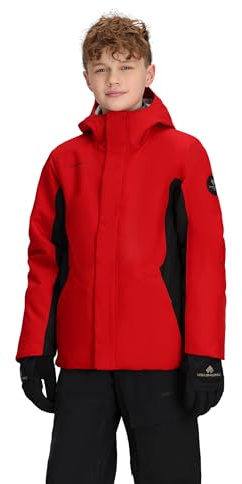 Obermeyer Ryder Jacket - Teen Boys - Red Fresno - Size M