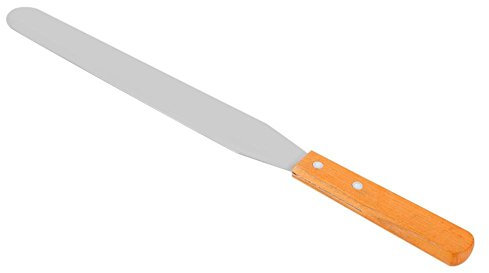 Haofy Espátulas para pastel Cuchillo de Acero Inoxidable Espátula de Recto para Tartas