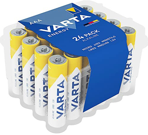 VARTA Alkaline Batterie ´ENERGY´, Micro (AAA/LR3), Inhalt: 24 (Neu)