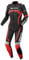 Bogotto Misano 2-Teiler Damen Motorrad Lederkombi, schwarz/rot, 34