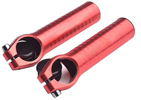 MTB Bar Ends, 1 Paar Ultraleicht Fahrrad Hörner, Kurze Lenkerhörnchen aus Aluminiumlegierung für 22.2mm Lenker
