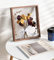 JOSON Bilderrahmen aus Holz, getrocknete Blumen, dekorativ, schwimmend, braun, 20,3 x 30,5 cm
