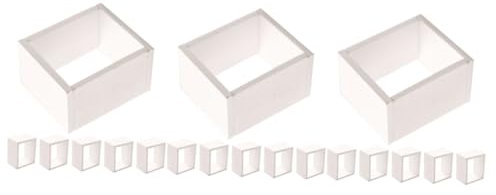 ifundom 18stücke Miniatur Möbelset Teiliges House Cabinet Für Puppenhaus-Dekoration Und -projekte Für Schlafzimmer Wohnzimmer Und Küche