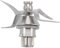Rührklinge aus Edelstahl, mit Deckel für Messbecher, Ersatzteil für Mixer von Zitruspressen für Thermomix Serie TM31
