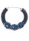 collezione alessandro Luxus Statementkette Ragna mit drei großen Glassteinen