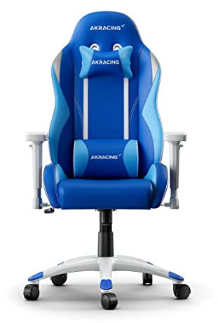 AKRacing Chair California Tahoe Gaming Stuhl, Kunstleder, Blau, 5 Jahre Herstellergarantie