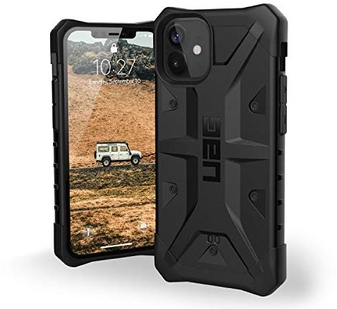 URBAN ARMOR GEAR UAG iPhone 12 Mini 5G - (5.4 inch) Rugged Lightweight Slim Shockproof Pathfinder Protective Cover, Black