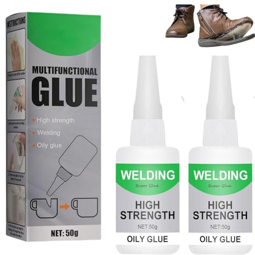 Donubiiu Extensivek Ex01 Glue, Welding High-Strength Oily Glue 50g, Extensivek Glue, Universal Super Glue Gel, Ulti Purpose Strong Glue, For Metal, Wood (50G,2PCS)