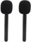 Supporto per Microfono Wireless, MIC 1&2, Wireless GO II, Compatibile con Hollyland Lark 150, G1, Movo, Adattatore Portatile per Interviste