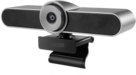 AIRYSSFU Webcam, 8MP 4K Webcam Ai Auto Framing On 2K 124 ° FOV USB Type-C With Mic And Speaker Live Broadcast Video Calling Conference Web