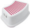 Addis 517665 Kids Bathroom Booster Step Stool, White & Red, 24 x 36.5 x 13 cm
