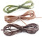 Milepetus Tubes en caoutchouc de 6 m pour pêche à la carpe, 3 couleurs : vert foncé, marron clair, marron foncé, 2 m/lot, 6 m, diamètre 1 mm, fabriqué en caoutchouc durable, taille personnalisable,