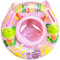 XQMMGO Baby Schwimmring Float, Schwimmbecken Badezubehör für Kinder, Kleinkinder und Säuglinge, aufblasbarer Schwimmring mit Sitz für Babys im Alter von 6-36 Monaten (Frosch, Rosa)