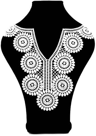 CHONSE 11 Farben Spitze Stoff gefälschte Kragen für Handarbeiten Stickerei Spitze Stoff Applikation DIY Kleid Nähen liefert Handwerk Kragenband