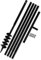 PURADAY Erdbohrer mit Griff 100 mm Verlängerungsrohr 5 m Metallbohrer Bohrer Set Metall Erdbohrer Hand Bohrer für Edelstahl Handerdbohrer Gartenbohrer Erdlochbohrer Bohrer mit Einem Griff