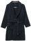Tommy Hilfiger Kinder Unisex Bademantel Towelling Bathrobe mit Taillengürtel, Blau (Desert Sky), M