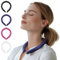 Magic Gel Halsring-Kühler – Tragbarer Kühlring für den Nacken – Wiederverwendbares Kühlgel-Wrap für den Außenbereich – 2er-Pack, Marineblau & Pink