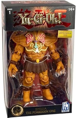 MOMMM Yu-Gi-Oh! Actionfigur, Serie 1, Exodia, der Verbotene, Limitierte Auflage, 14+, gelb
