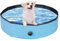Sensong Piscina para Perros, 160 x 30 CM, Piscina Plegable para Gatos, Antideslizante y Resistente al Desgaste de PVC, para Perros Grandes, Medianos y Pequeños