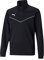 PUMA teamRISE Halfzip Sweatshirt Kids schwarzweiss, 140 Kinder