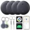 Reyke GPS Tracker Android, Air Smart Tag Compatible with Google Find My (Android Only), Schlüsselfinder for Keys, Luggage,Suitcase, Wallet, IP66 Waterproof, Black