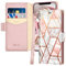 Fingic iPhone 11 Case, Flip Wallet Case with Kickstand, Magnetic Closure, Rose Gold