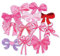 12 Pcs Bow Iron on Patches Pink Cute Sew on Patches Multistyle Bowknot Embroidered Patch Cowgirl Patches for Clothing Hats Backpacks Socks Shirt Jackets DIY Decoration