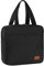 Aosbos Bolsa Termica Porta Alimentos 7L Bolsa Comida Trabajo Impermeable Lunch Bag Bolsa Isotermica Nevera Portatil Pequeña para Mujer Hombres Niños Adultos Oficina Colegio Negro 28 x 10 x 28 cm