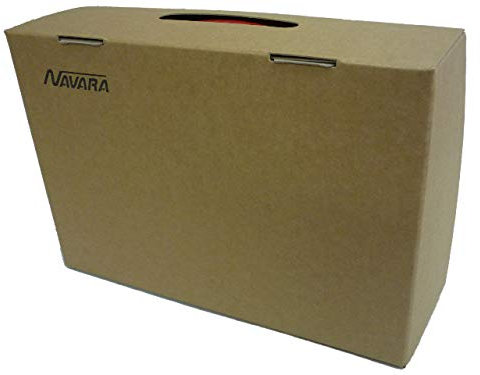Navara Standard card figure case with trays to carry 108 Troops up to 50mm tall on 32mm bases in 3 Full Size Trays perfect for Games Workshop figures