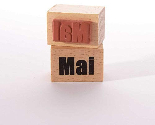 Motivstempel Titel: Monate - Mai