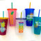 Starbucks Hawaii Collection 2020 – Lot de 5 gobelets réutilisables 680 ml