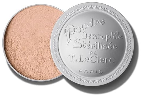T. LeClerc – Loses Puder 25g – Flesh Rosée - Mineral Puder mit Reispuder für das Gesicht – Mattierendes Loose Powder mit langem Halt, für alle Hauttypen – Vegane Formel
