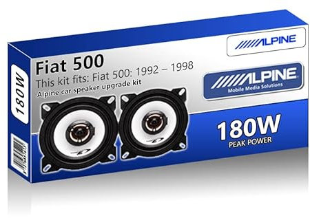 500 Speaker upgrade Front Dash Alpine car speakers 4 10cm 180W
