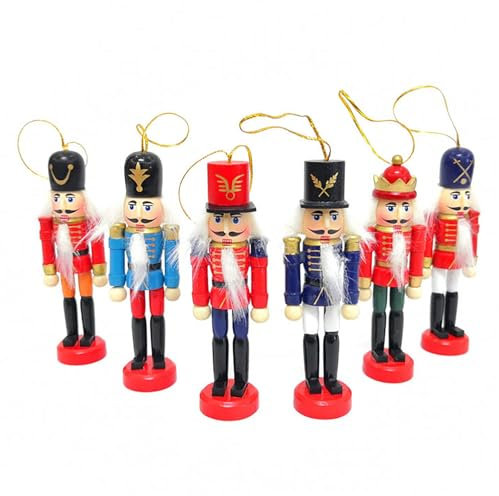 Decorazione natalizia Schiaccianoci, Figure natalizie in legno Schiaccianoci, Ornamenti schiaccianoci in legno di Natale, Figure schiaccianoci giganti di Natale, schiaccianoci giganti di Natale per