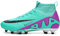 IFIKK Herren Fußballschuhe Stiefeletten Kinder Leder Fußballtraining Turnschuhe rutschfeste Sport Training Professionelle Stollen Fußballschuhe (KV05,39)