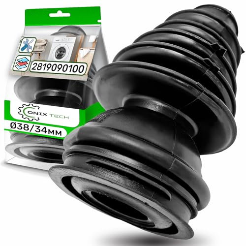 Schlauch für den Pumpensumpf Waschmaschine Ø 38/34 mm mit Originalcode 2477900100 2865200100 2865200300 2819090100 für Beko für Blomberg - Garantie 5 Jahre - ONIX TECH
