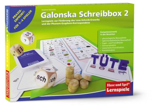 Galonska Schreibbox 2: Lernspiele zur Förderung des Lese-Schreib-Erwerbs und der Phonem-Graphem-Korrespondenz