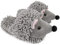 ofoot Pantuflas de Invierno para Mujer cálidas para Padres e Hijos Koala Zorro Búho Gato León Gorila Conejito Suela de Goma con Pinzas Antideslizantes duraderas para Animales Lindos