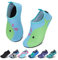 SAGUARO Niño Escarpines Niña Bebe Zapatos de Agua Neopreno Surf Antideslizantes Barefoot Zapatillas Verano Niños Running Deportes Acuáticos Grisverdoso Gr.24/25 EU