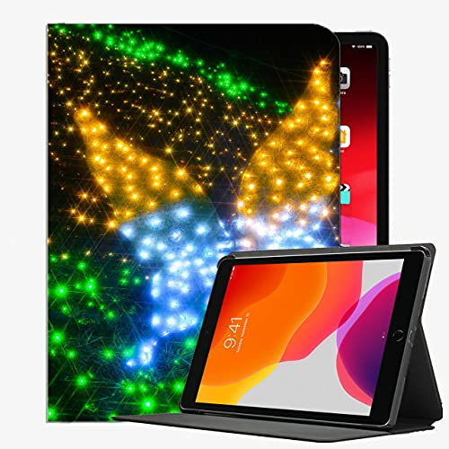 Case Fit IPAD PRO da 9.7 pollici Solo tavoletta di rilascio 2016 (A1673 / A1674 / A1675), glitter Butterfly Abstraction Pad69 custodia Slim Shell Cover per iPad Pro 9.7