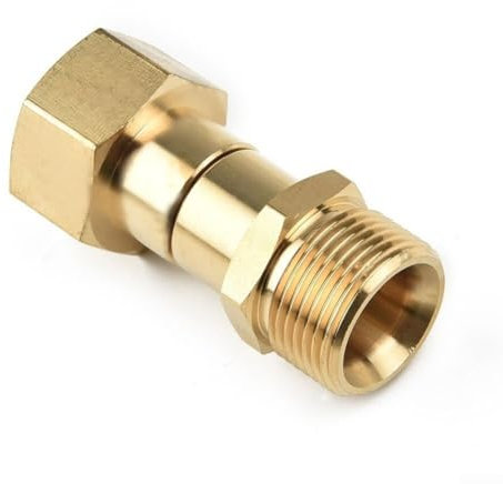 Raccord pivotant pour nettoyeur haute pression, 3000 psi, connecteur M22 14 mm