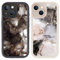 Buoluoioir 2 Stück Marmor Handyhülle für iPhone 13 6,1, Hülle mit Marble Muster Aesthetic Design Mädchen Frauen Schutzhülle, Weich TPU Silikon Kameraschutz Stoßfest Bumper Case Cover