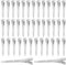 JIYIN 40 Stück EnteBill Haarspangen, 5.5cm Silber Haarclips Alligator Clips Metall Haarspangen Abteilklammern Metall Haarspange Friseurbedarf Haarclips zum Stylen für Haarstyling