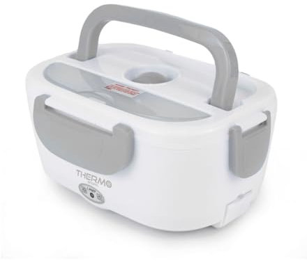 QUTTIN Electric Lunch Box (1.05 litres) White Blue