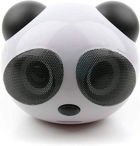 Portable Panda Speaker USB, Wired compatible with MP3 Player, Smartphone, iPad, iPhone, iPod, Laptop, Tablet