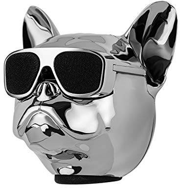 Bulldog Dog Head Wireless Bluetooth Audio Home Dog Bass Gun Mobile Phone Small Speaker.