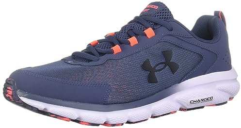Under Armour Charged Assert 9 Herren-Laufschuh, Downpour Gray/Downpour Gray/Black, 44 EU