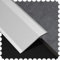 MKEING Floor Transition Strip For Doorways, Aluminum Threshold Ramp Wood To Tile Non Slip Door Threshold For Height Difference Transition From 4/5 To 1 3/5 (Color : L 90cm(3ft), Size : H 20mm(3/4i