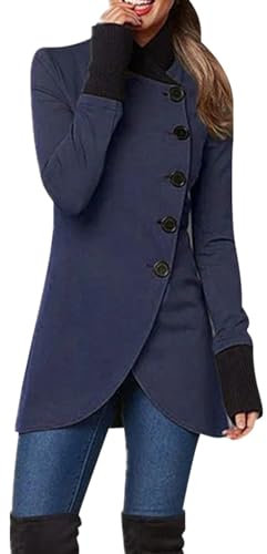 Black of Friday 2023 Giacca Donna 100 Grammi Cappotto Inverno Donna Lungo Vestaglia Donna Pile con Cerniera Giubbotto Ecopelle Fucsia Giacca Donna Blu Elegante Prime Deals Todays Daily Deals