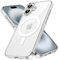 JETech Magnetic Case for iPhone 16 Plus 6.7-Inch Compatible with MagSafe, Shockproof Phone Bumper Cover, Anti-Scratch Clear Back (Clear)